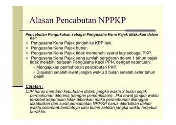 Inilah Alasan Penghapusan NPWP yang Bisa Disetujui